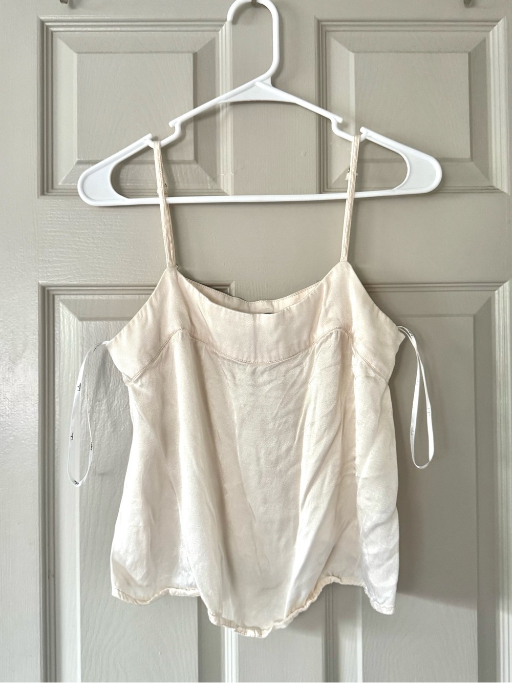 Lulus Women’s Cream Spaghetti Strap Tank Top
